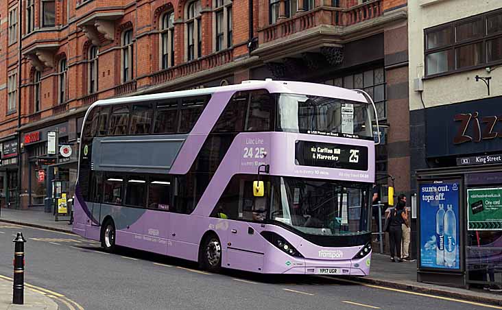 Nottingham Scania N280UD ADL Enviro400CNGCITY 424